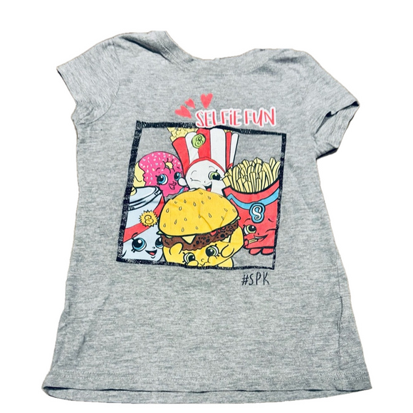 Kids Shopkins Selfie Fun Top - Picture 1 of 3